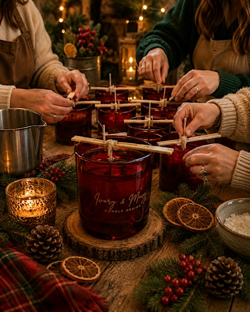 Candle Making Workshop-Christmas Edition