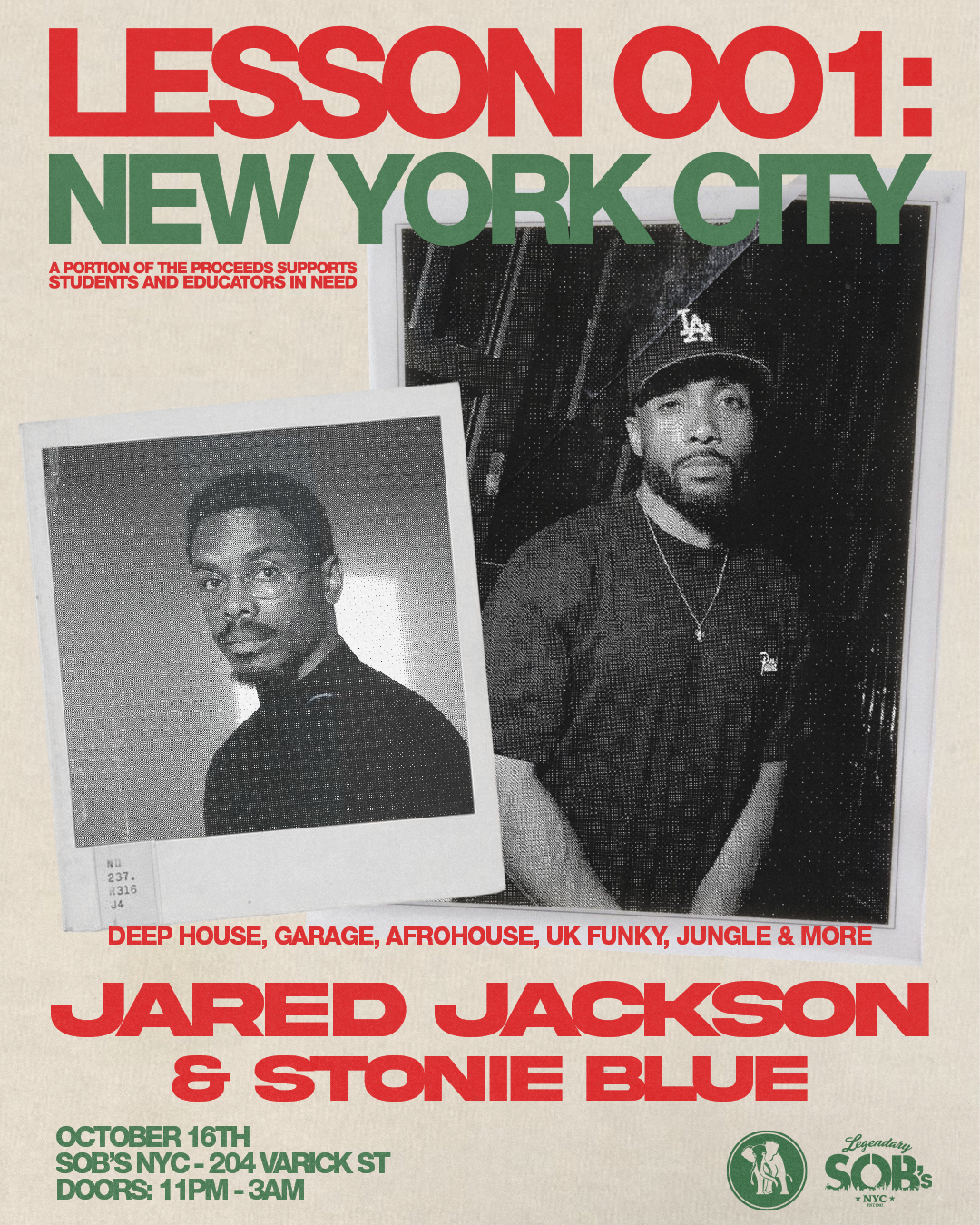 Lesson 001: Jared Jackson & Stonie Blue