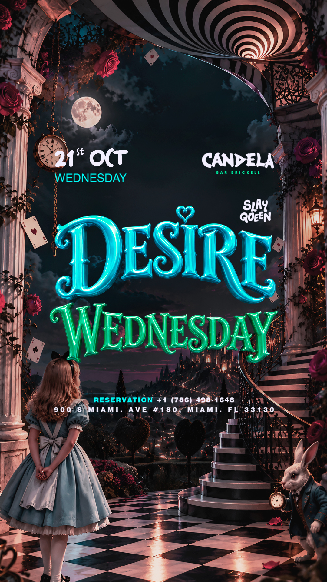DESIRE WEDNESDAY  LADIES NIGHT at CANDELA 