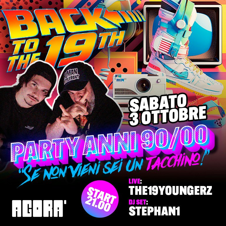 BACK TO THE 19TH - Circolo Agorà