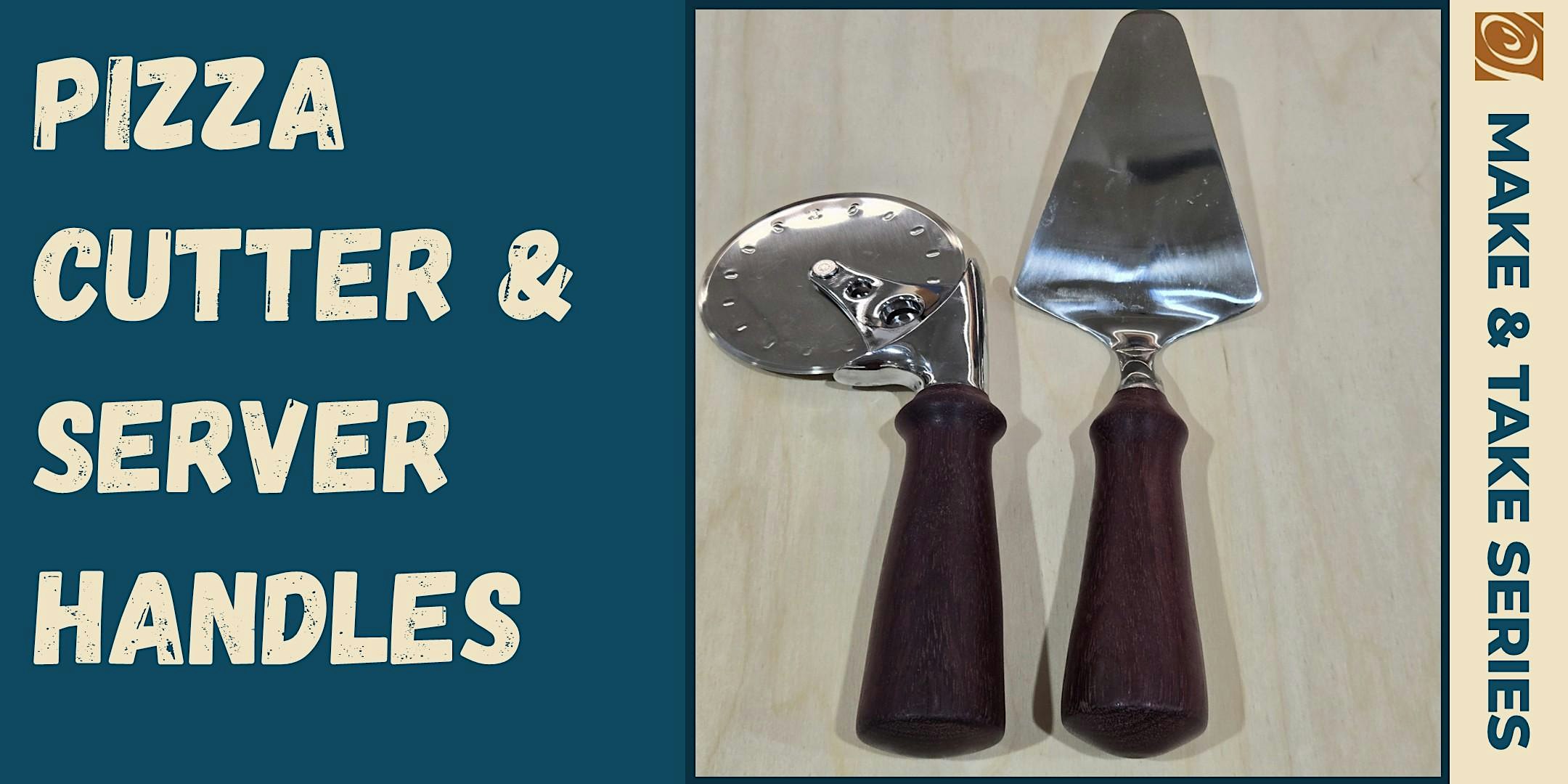 Pizza Cutter & Pizza Slice Server