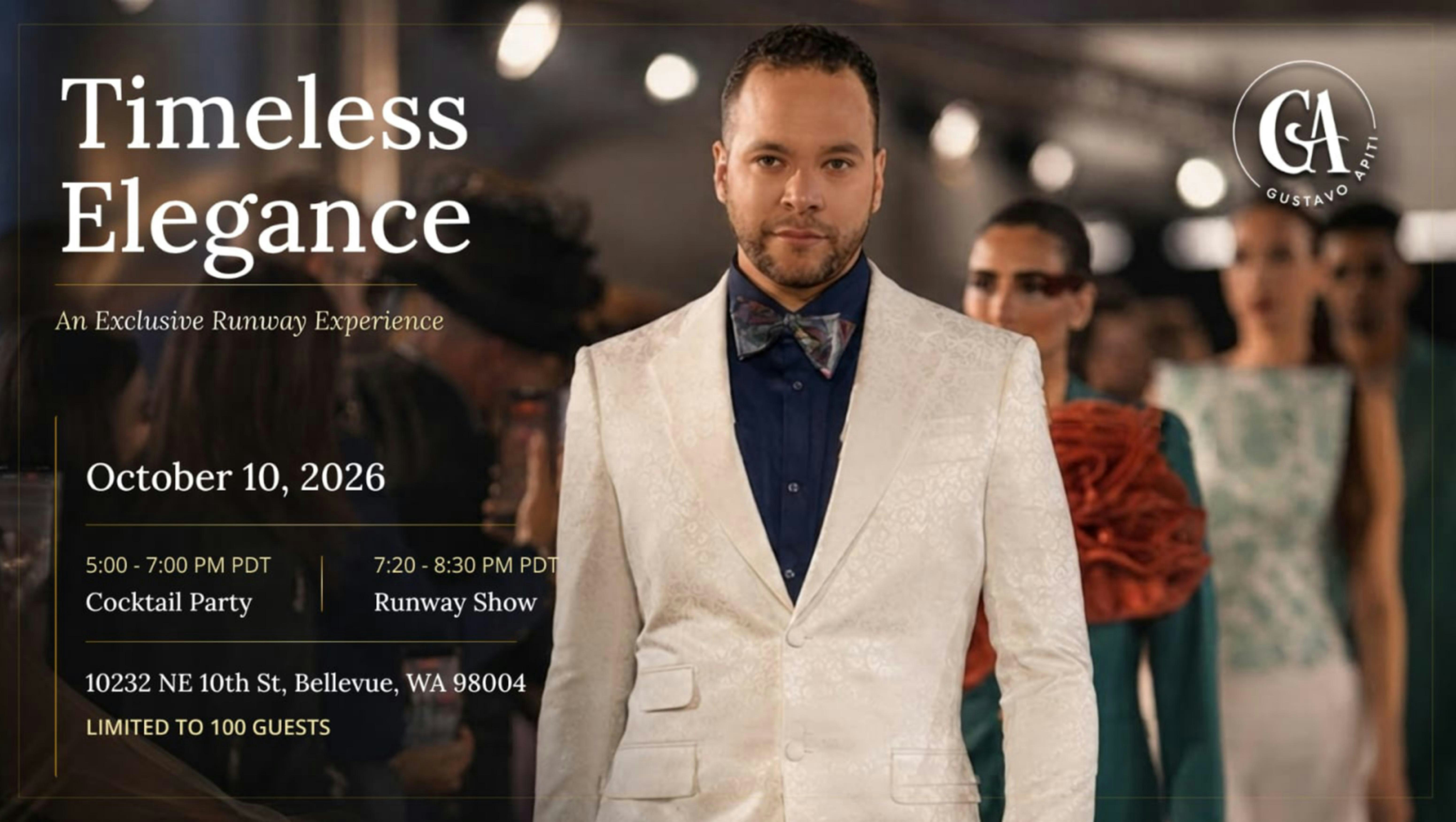 TIMELESS ELEGANCE (Exclusive VIP Runway Fashion Show)