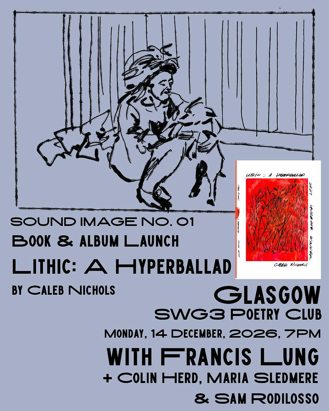 Sound Image No. 1: Poetry & Music with Caleb Nichols, Francis Lung + More