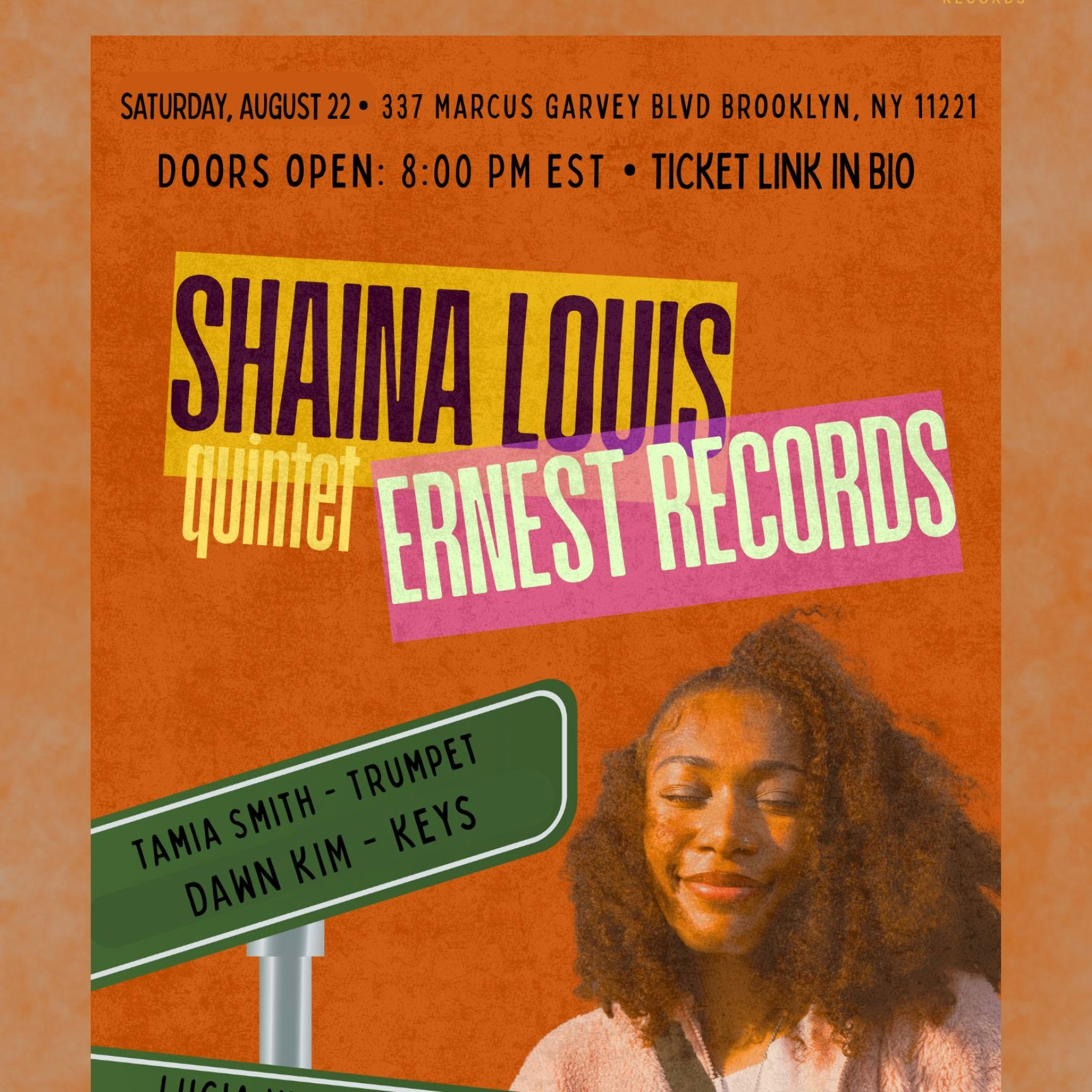 Shaina Louis Quintet → Listening Session