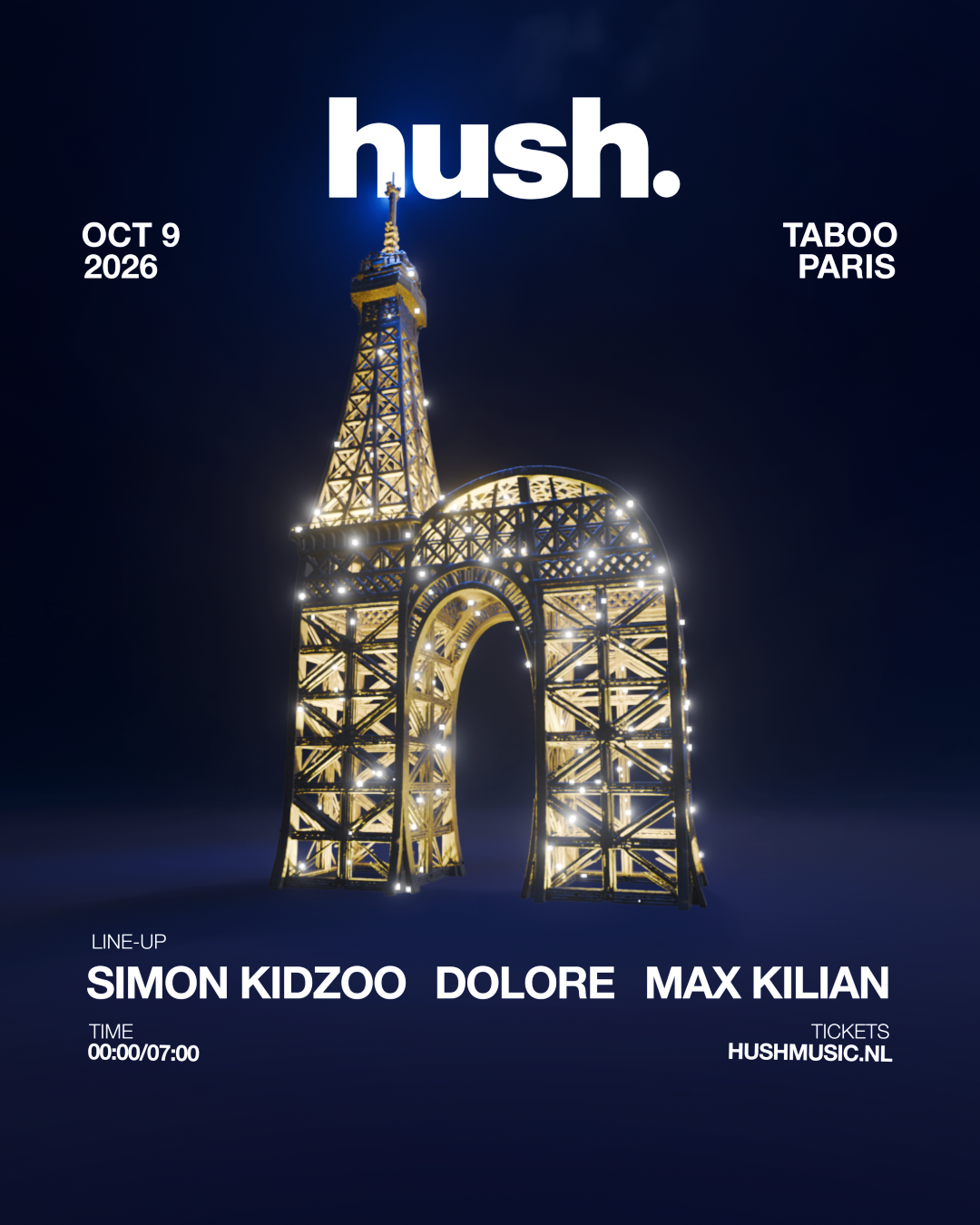 Hush x Taboo Paris with Simon Kidzoo & More