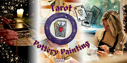Tarot and Pottery Painting Night