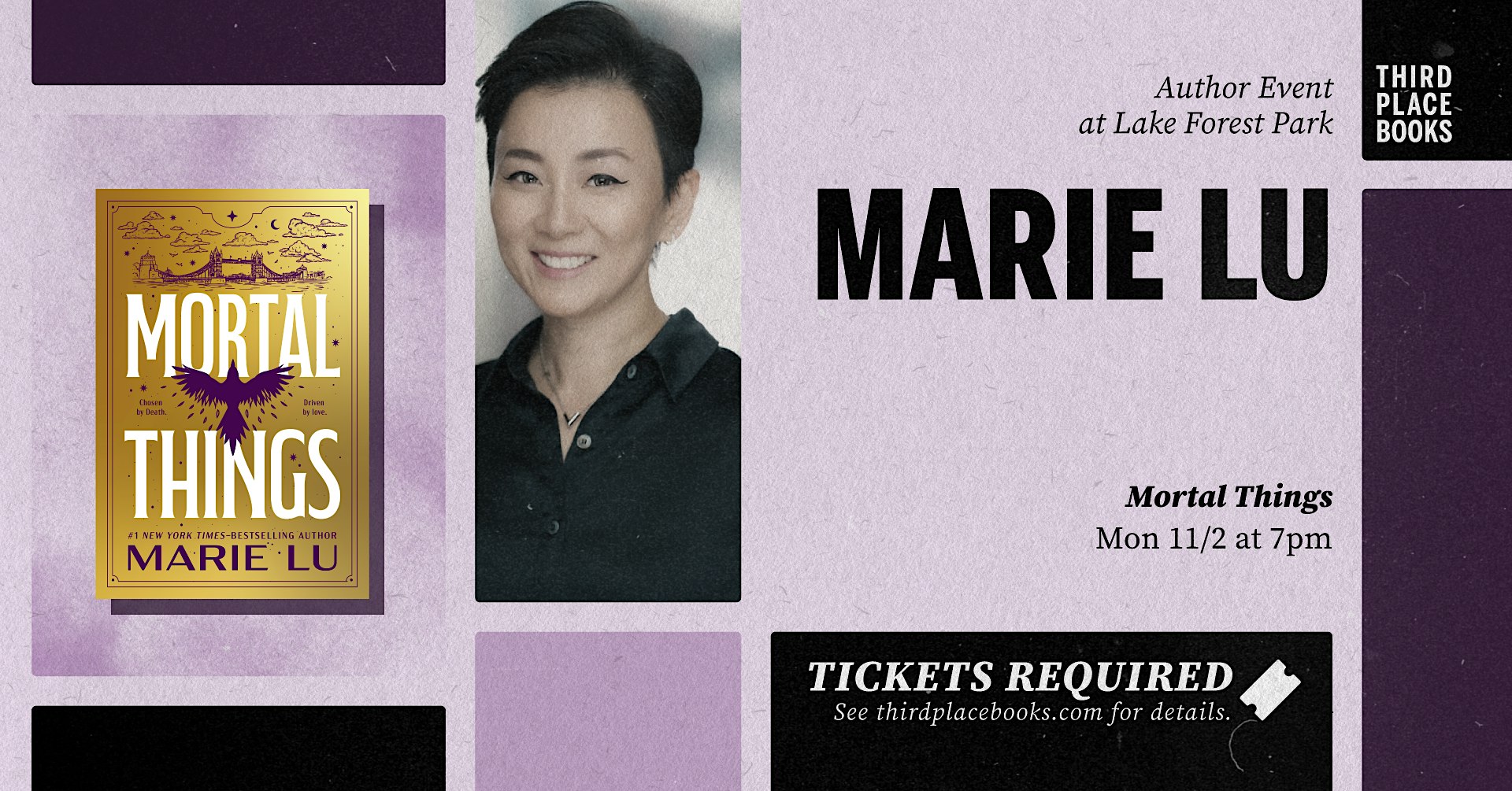 Marie Lu presents 'Mortal Things'