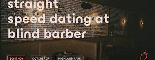 Friend or Flame Straight Speed Dating | Highland Park | 30s & 40s