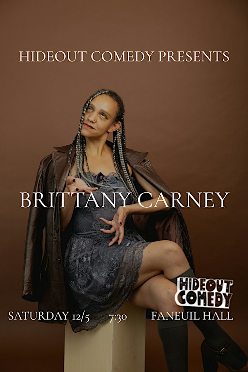 Hideout Comedy Presents Brittany Carney!