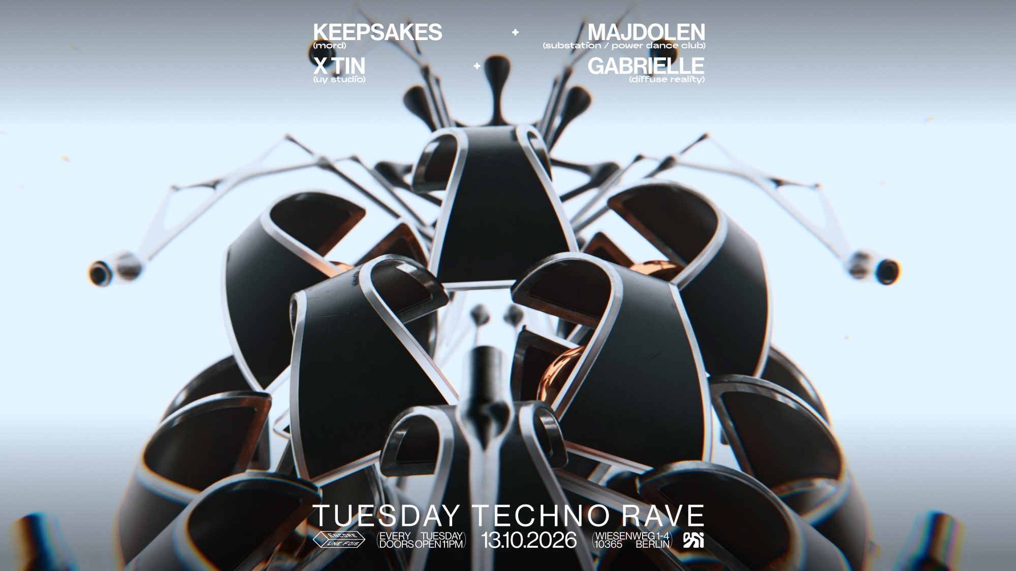 ✦encore.une.fois✦ / TUESDAY TECHNO RAVE