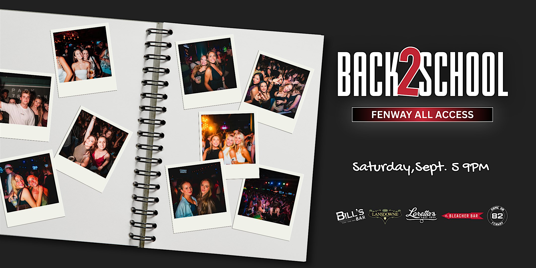 Back to School Fenway All Access Bar Crawl