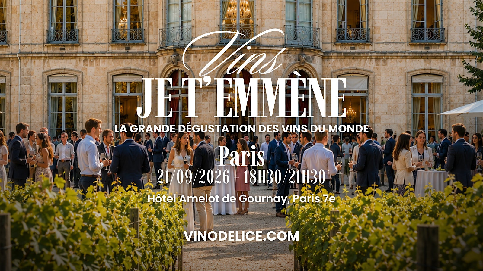 VINS, JE T'EMMÈNE  : La Grande Dégustation des Vins du Monde