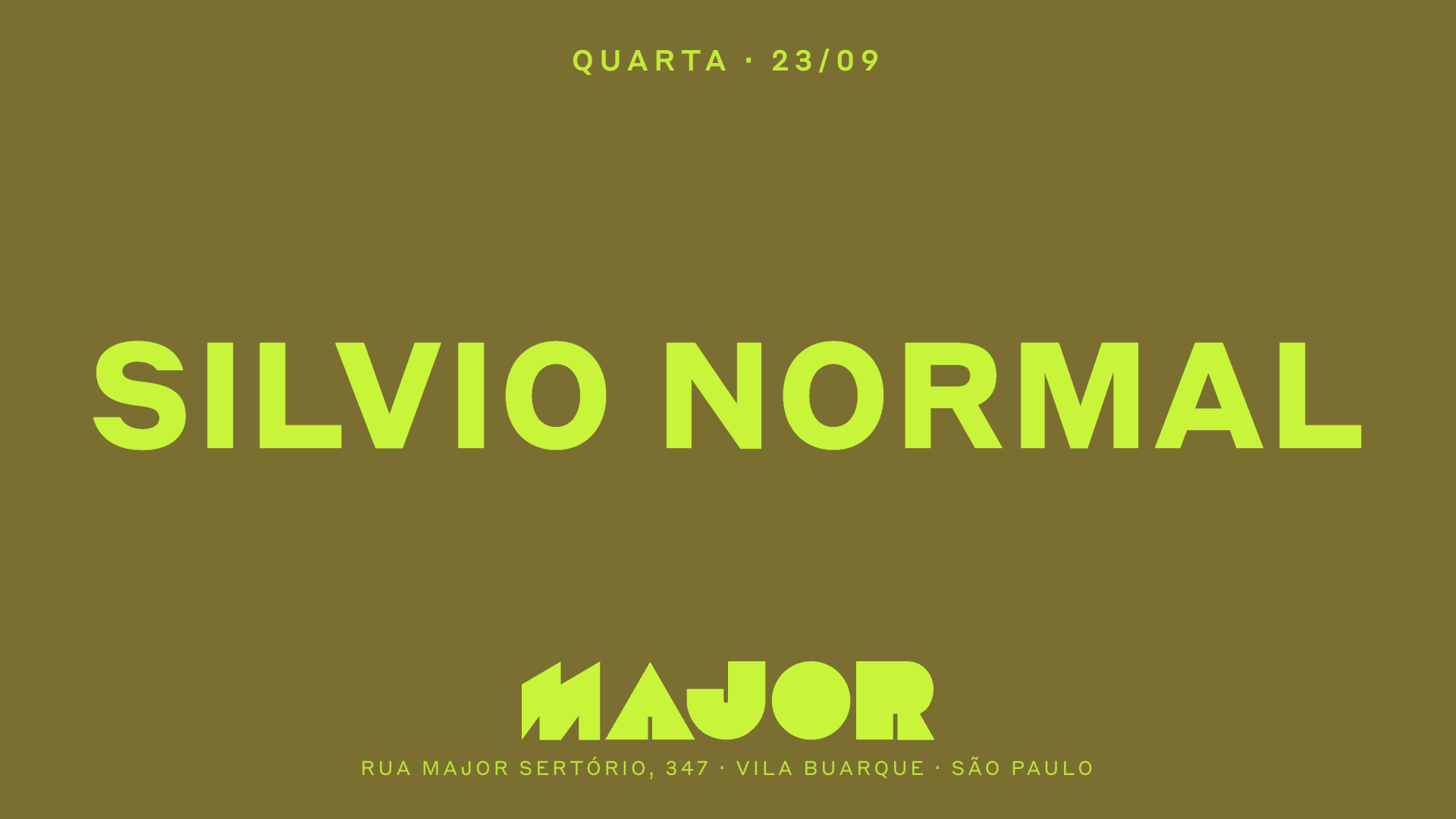 Major recebe Silvio Normal