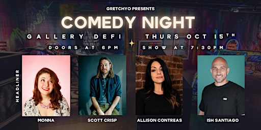 Comedy Night at Gallery DeFi