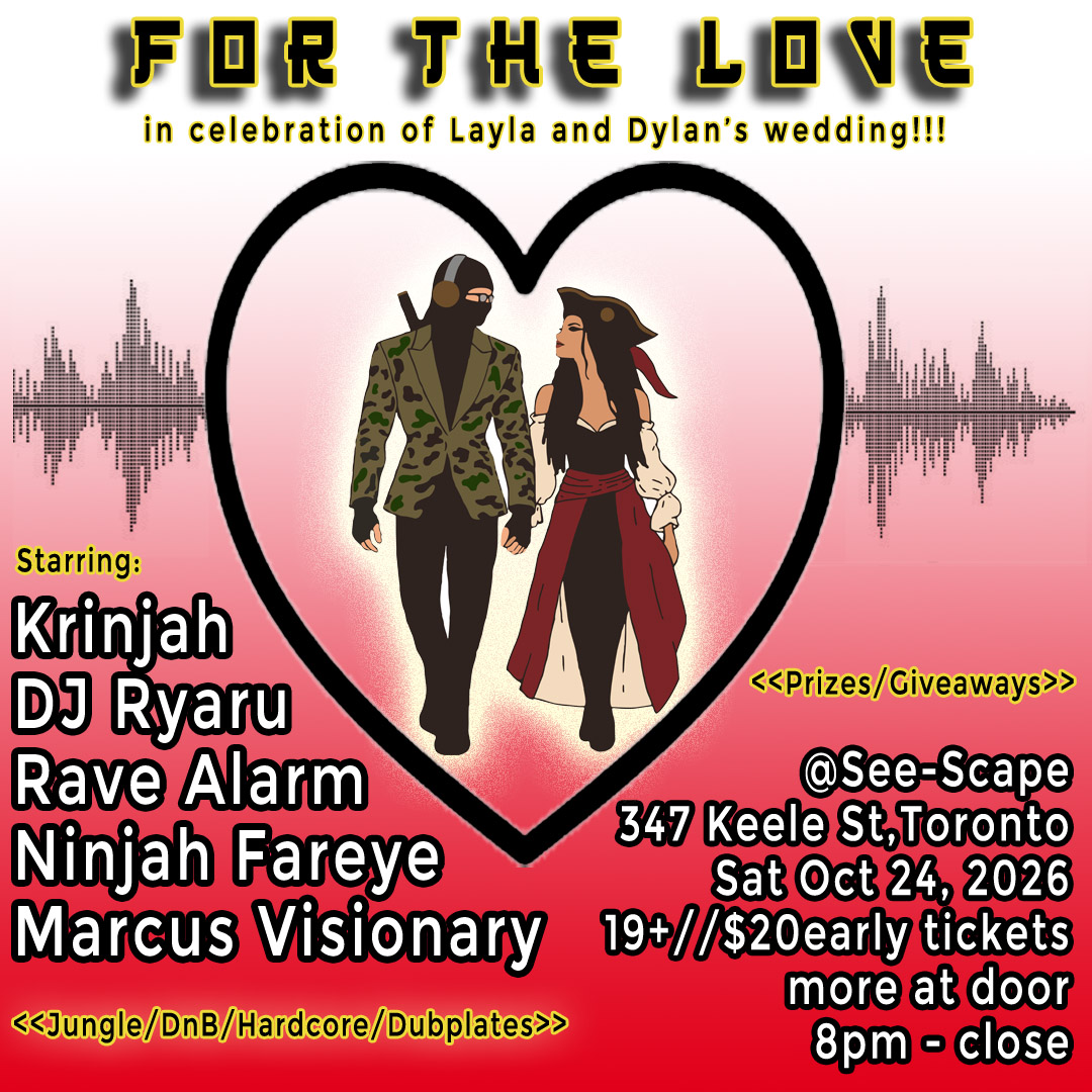 For The Love- Marcus Visionary, Krinjah, Rave Alarm