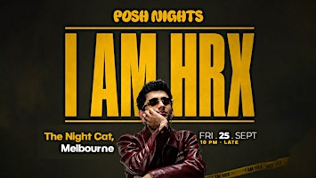I AM HRX (Melb) - Bollywood DJ x live Darbuka