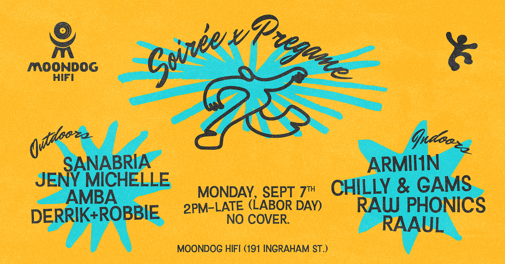 Soirée x pregame: Labor Day