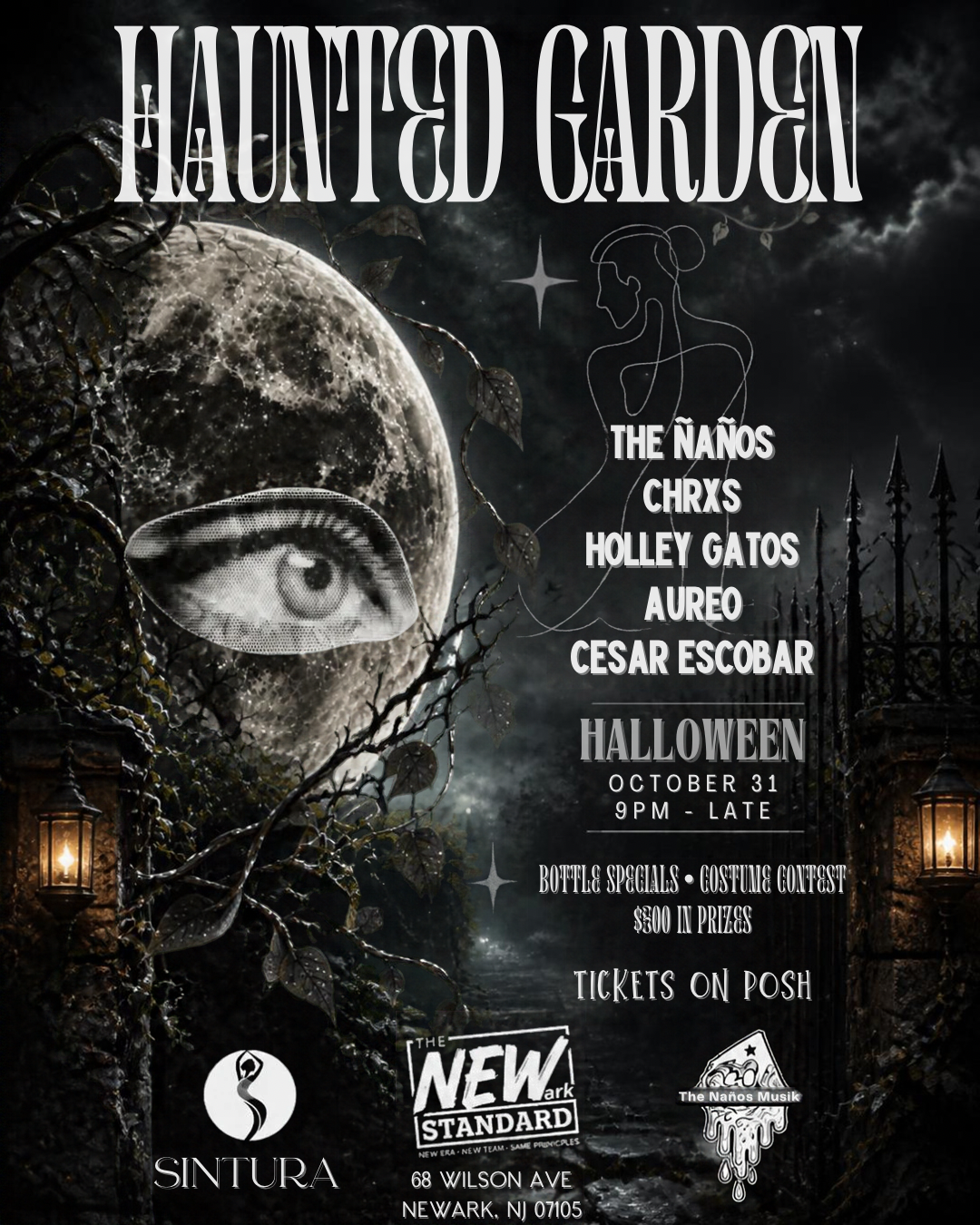 THE HAUNTED GARDEN: HALLOWEEN NIGHT