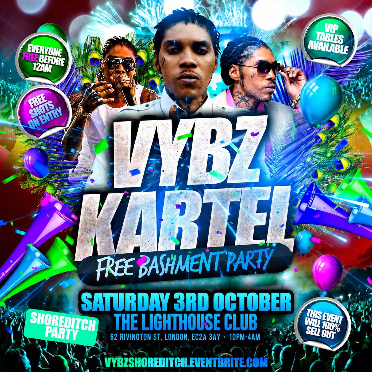 Vybz Kartel - Free Bashment Party