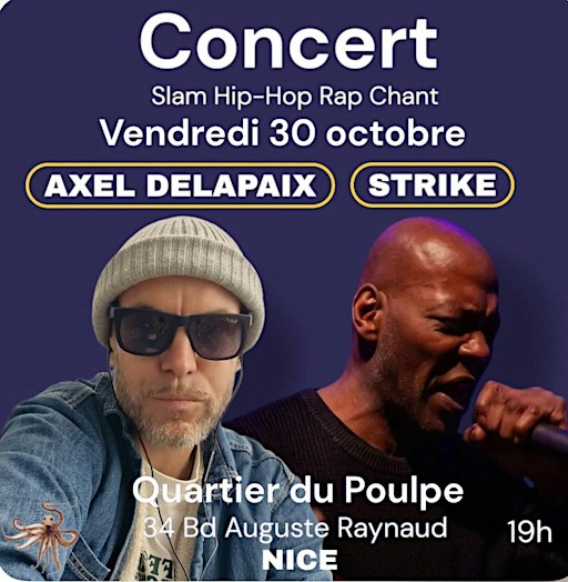 CONCERT – SLAM, HIP-HOP, RAP & CHANT