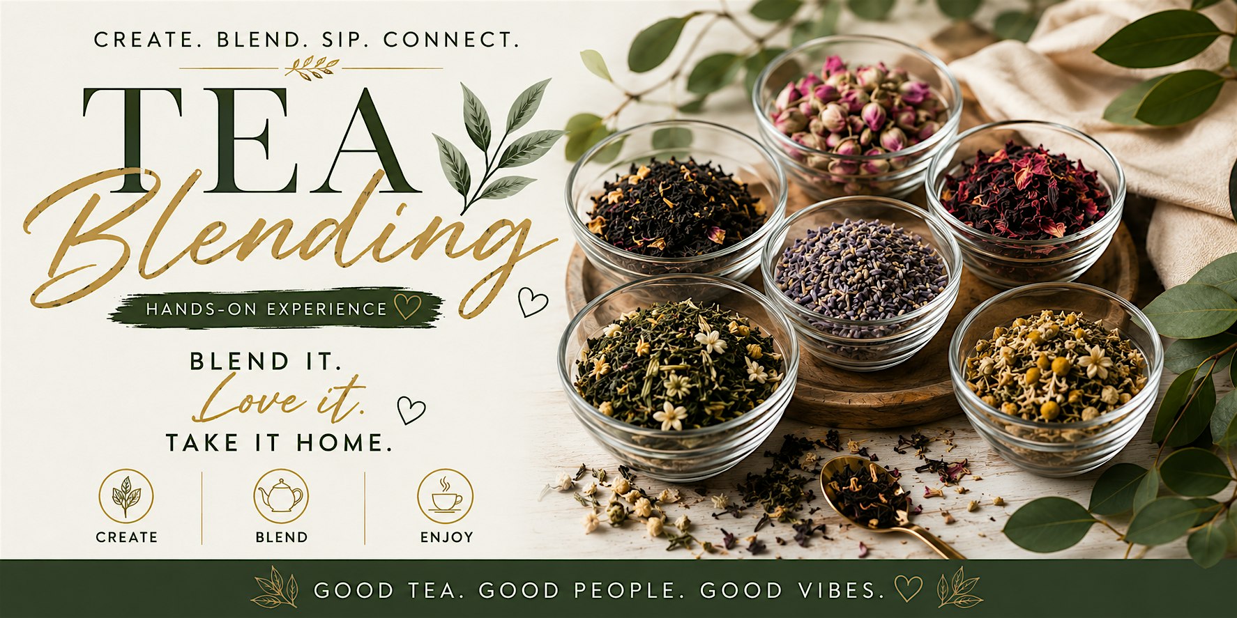 Tea Blending Experience at Entity Candles