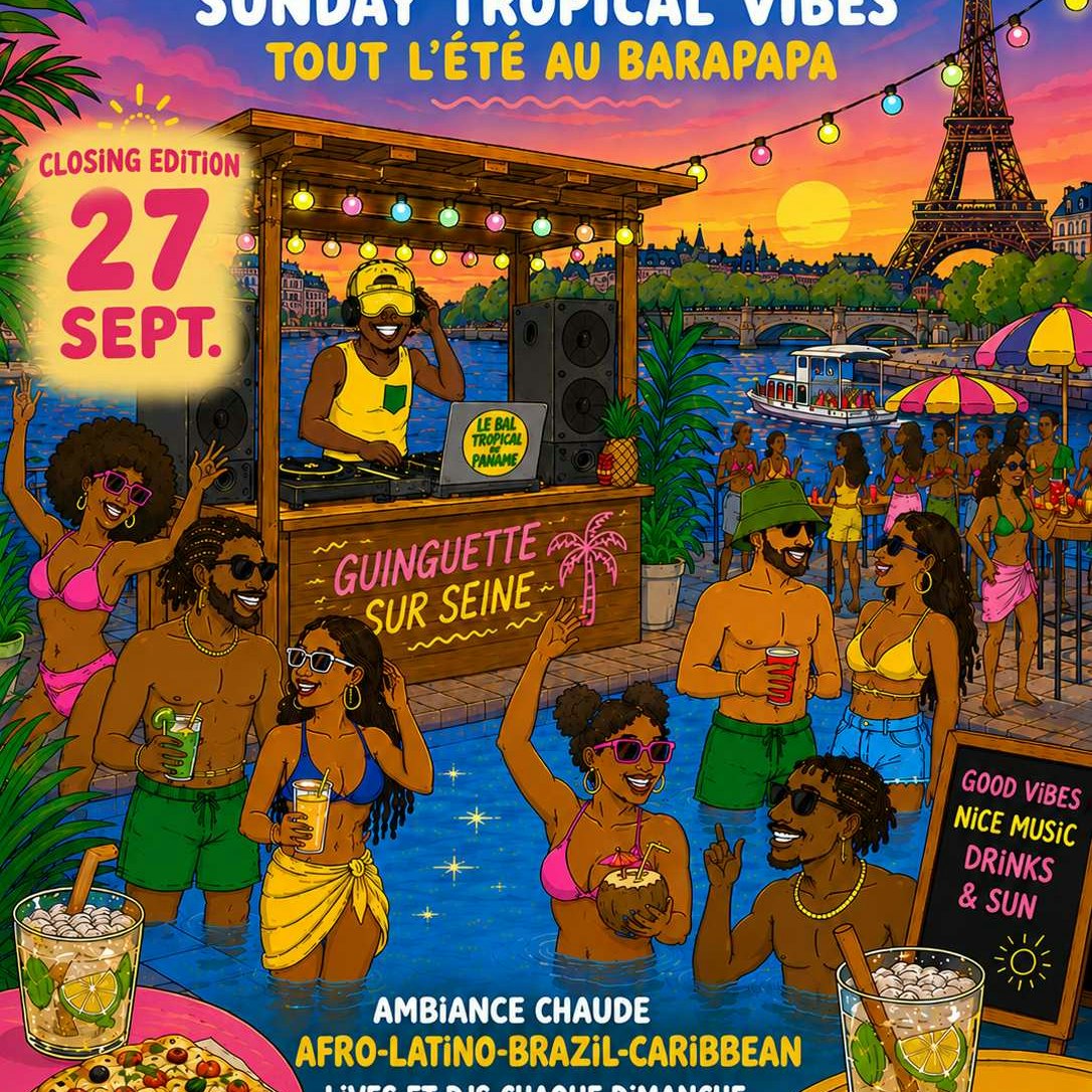 BARAPLAYA - Sunday Tropical vibes au Barapapa !
