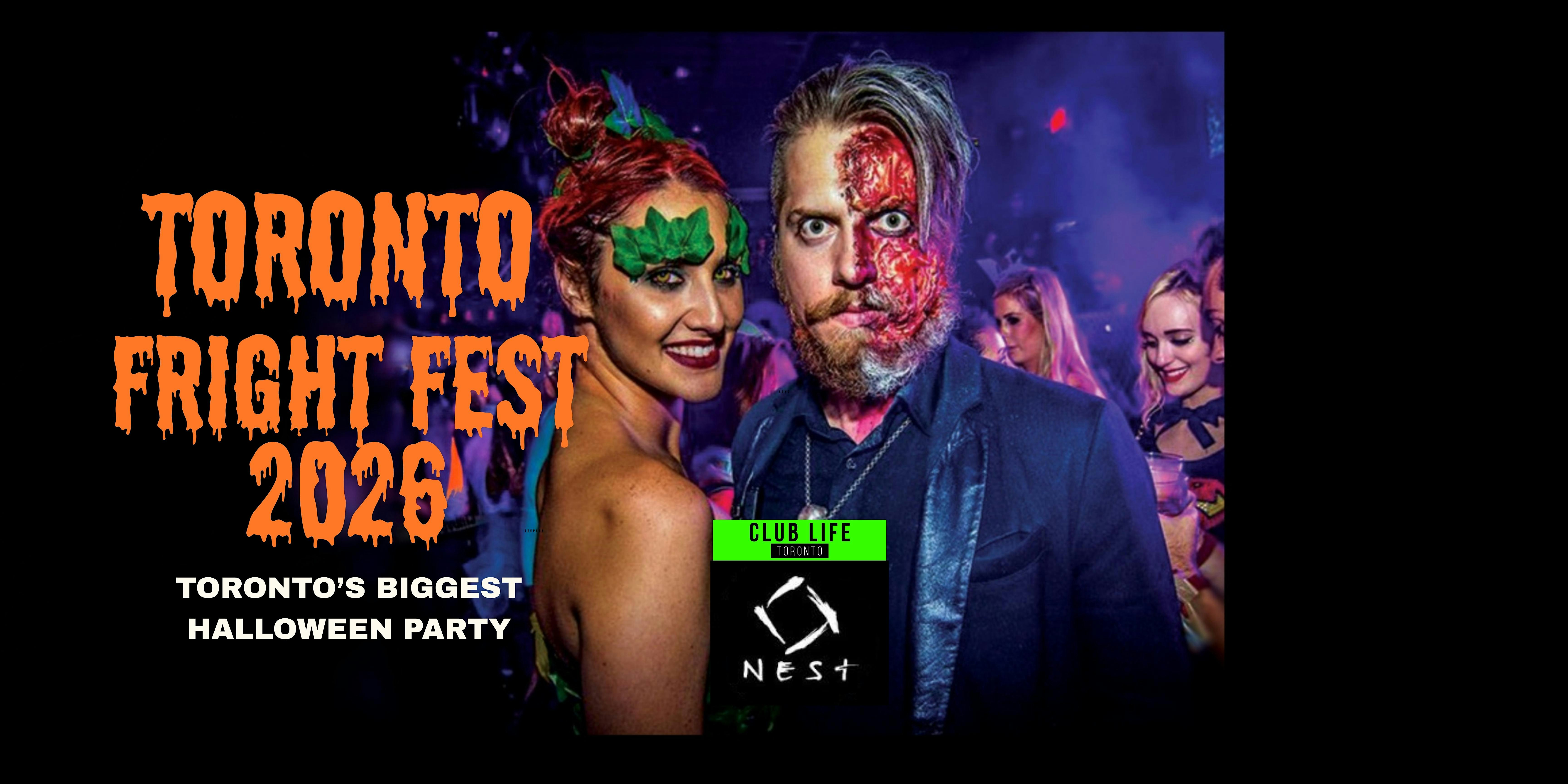 *FREE TICKETS*  HALLOWEEN FRIGHT FEST 2026 @ NEST | THU, OCT 29