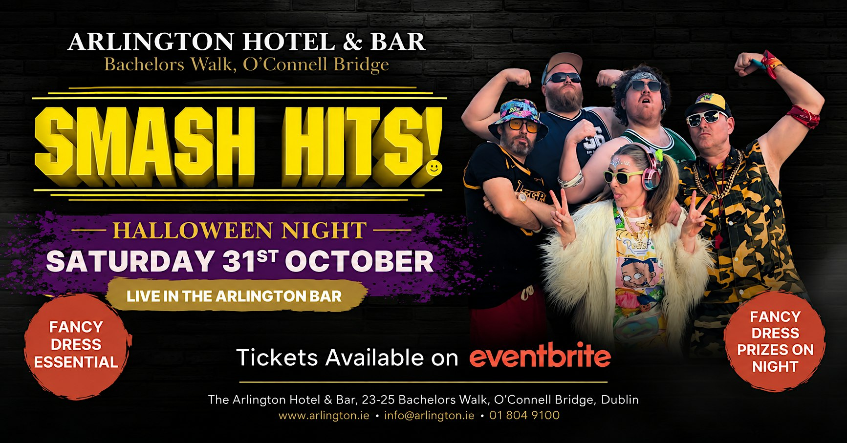 Smash Hits Halloween Party Arlington Bar