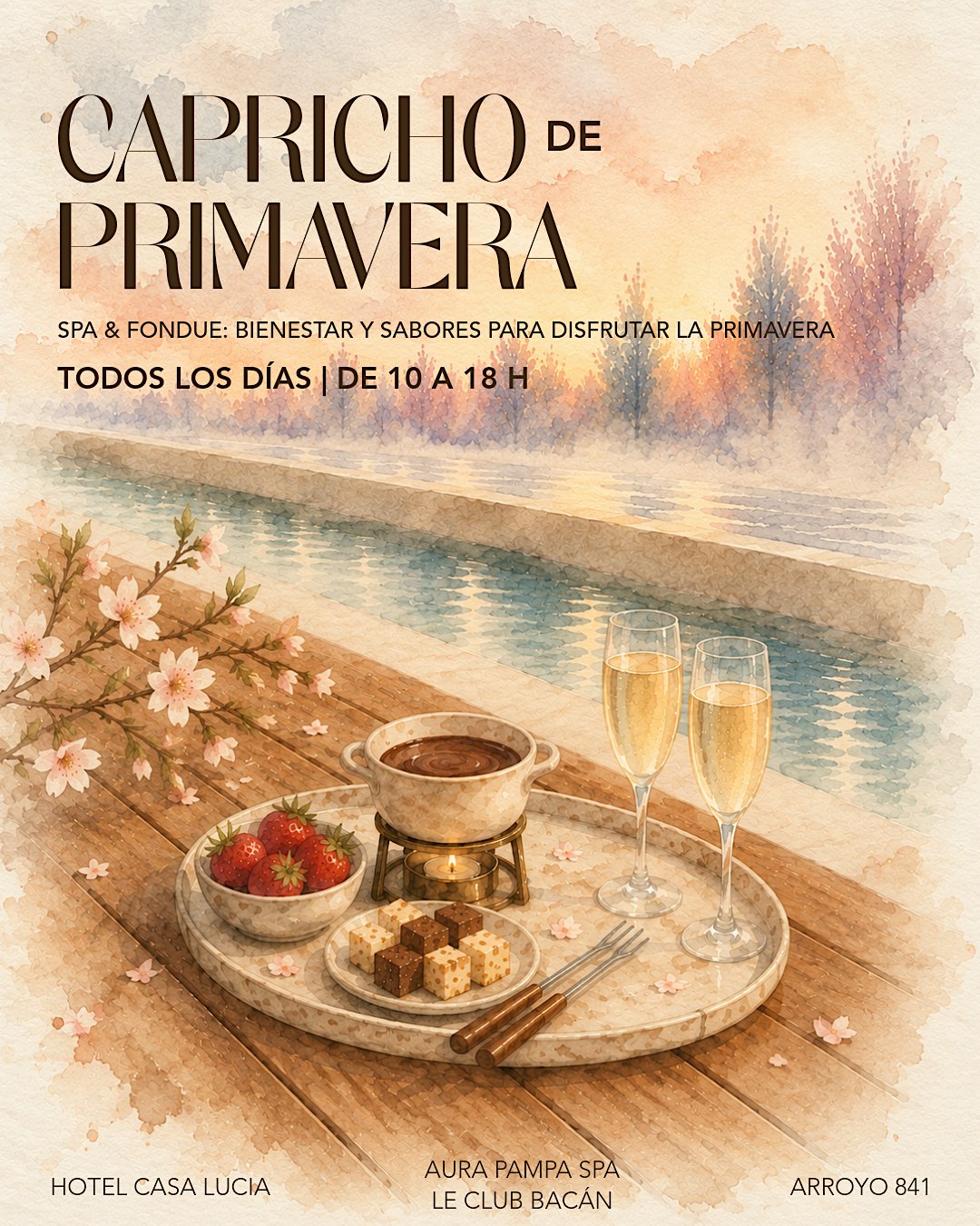 Weekdays - Capricho de Primavera: Spa & Fondue