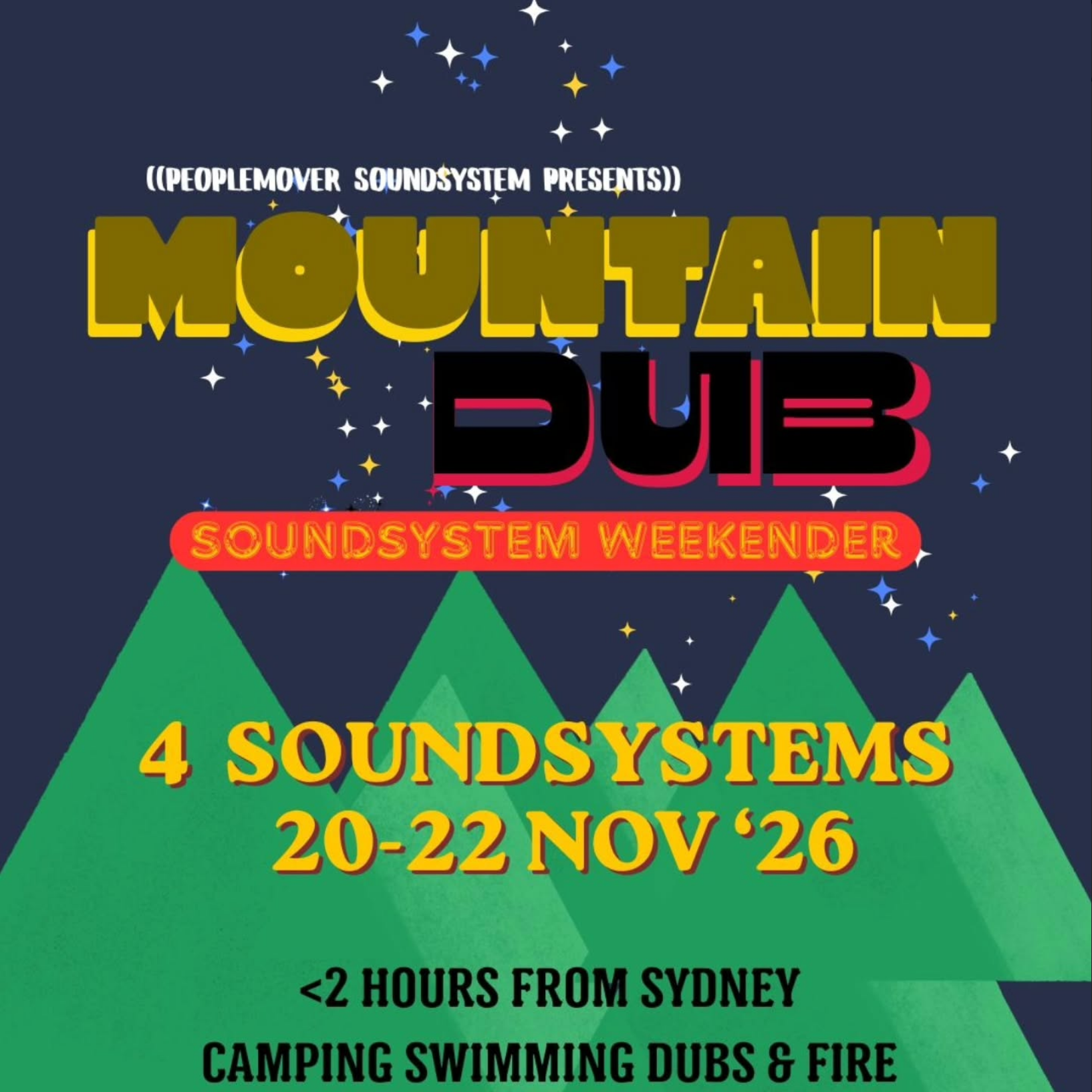 Peoplemover Soundsystem Presents: Mountain Dub