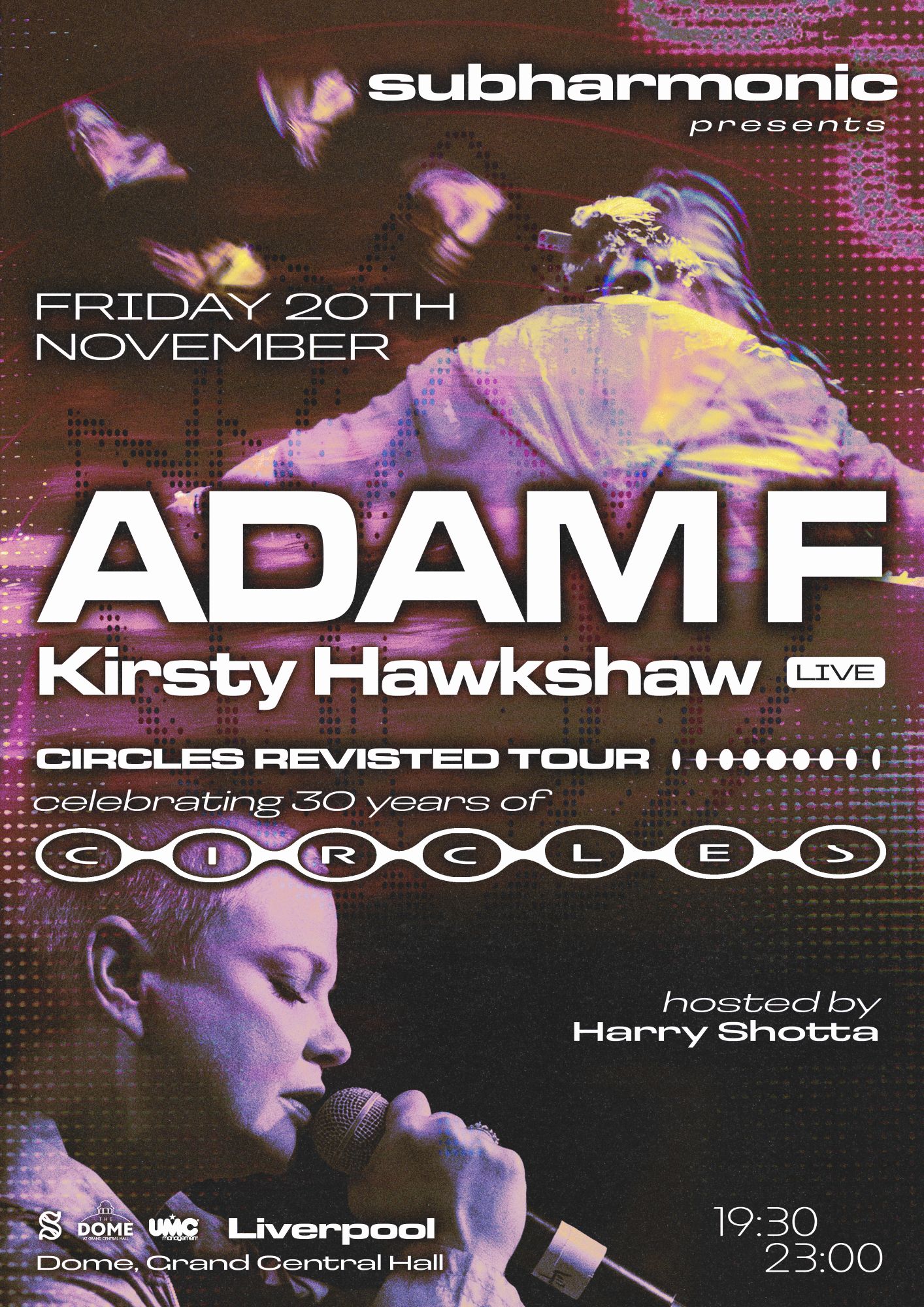 SubHarmonic: Adam F [LIVE] - Circles Revisited Tour