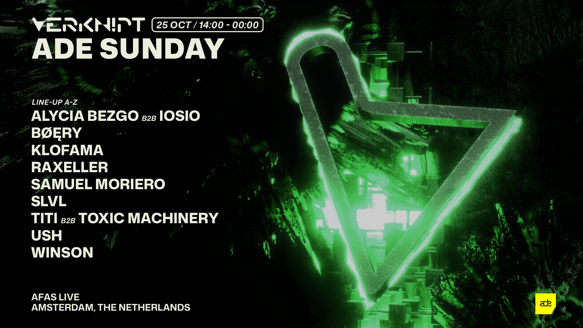 VERKNIPT ADE Special Sunday