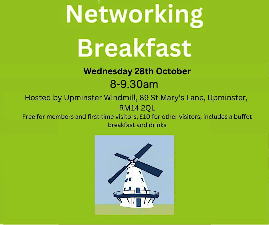Havering Chamber October Networking Breakfast