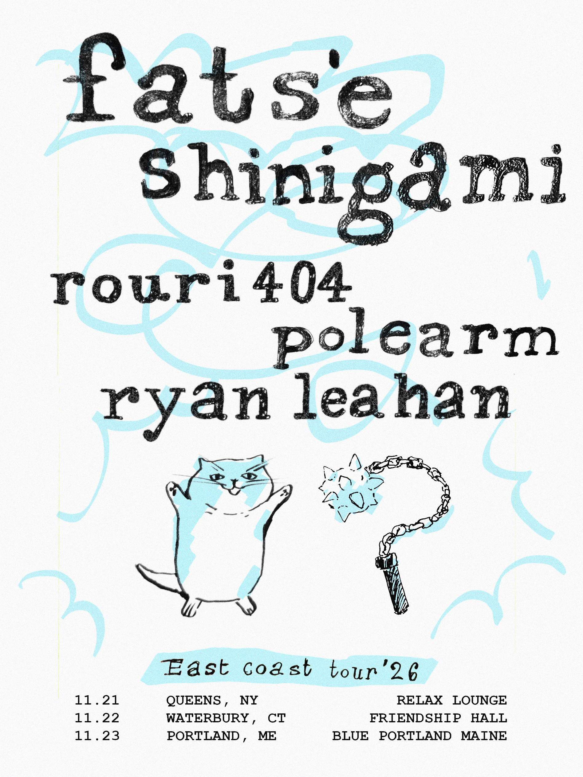 fats'e, shinigami, rouri404, polearm, and ryanleahan (NYC)