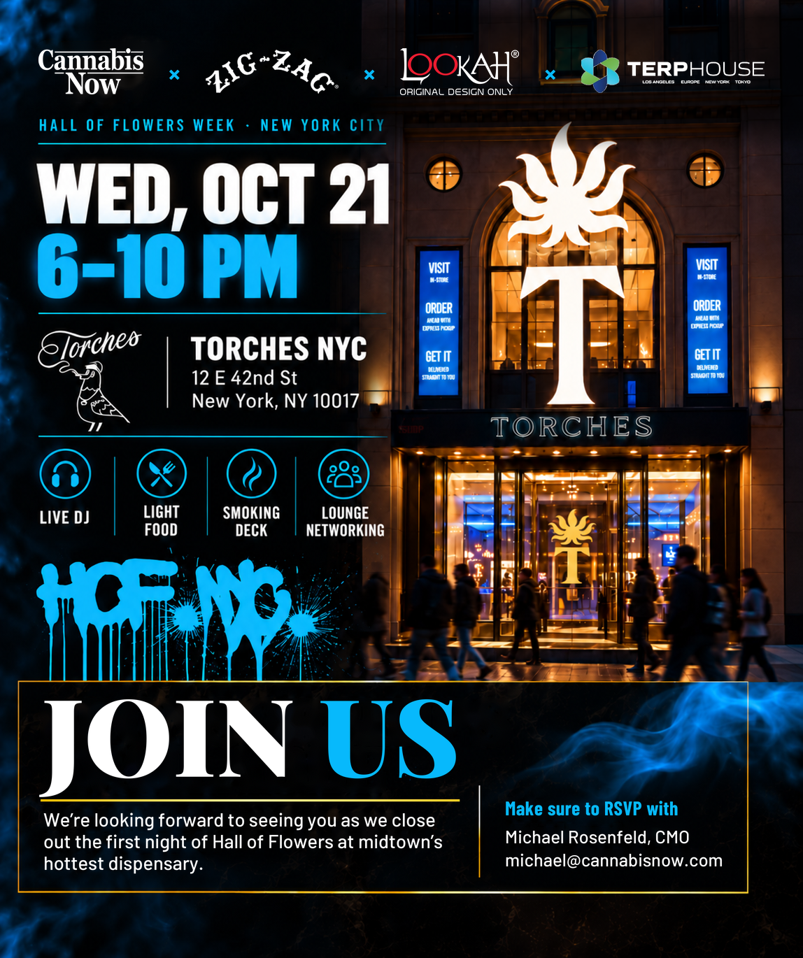 Cannabis Now x Zig-Zag at Torches NYC