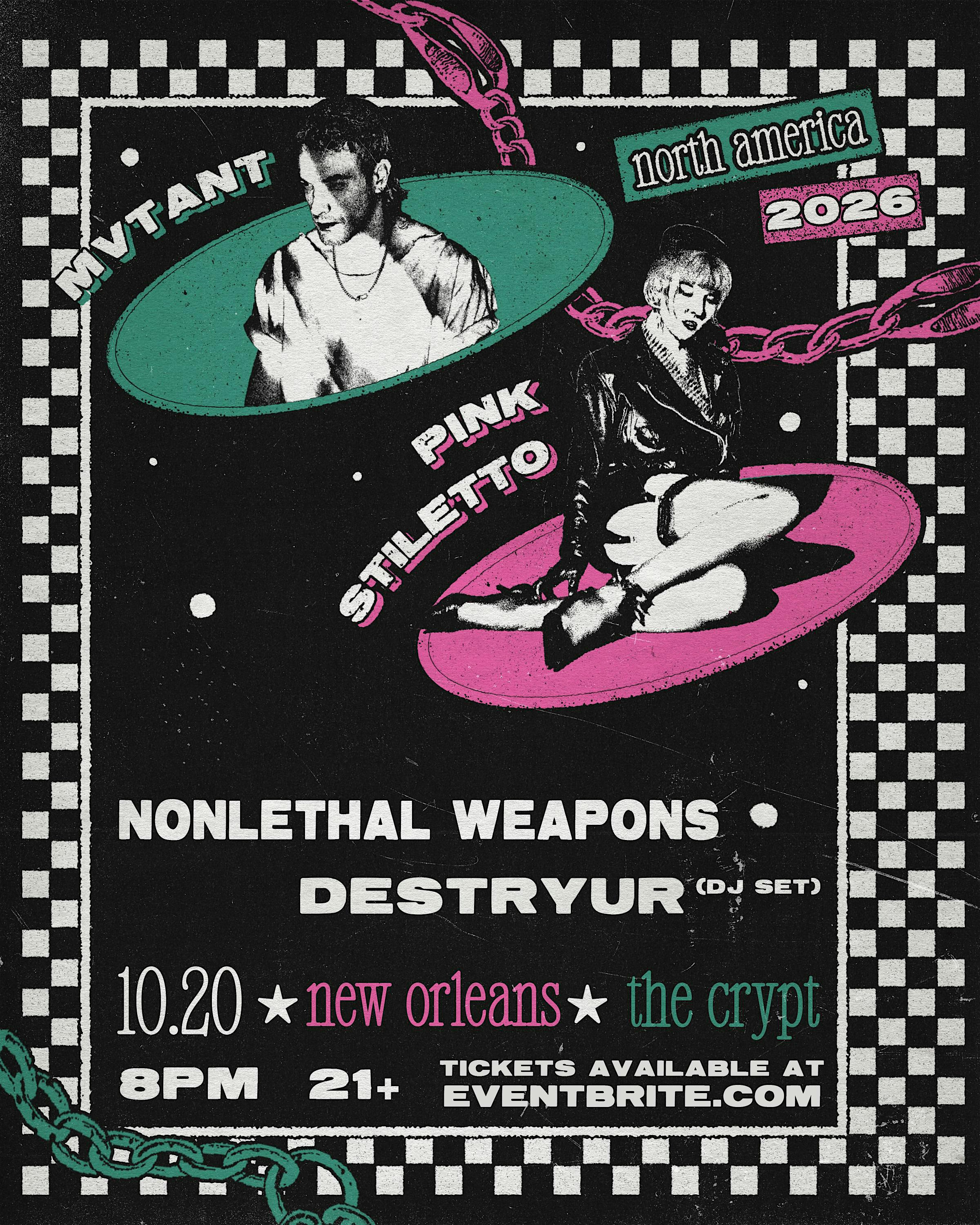 MVTANT, Pink Stiletto, Nonlethal Weapons, Destryur