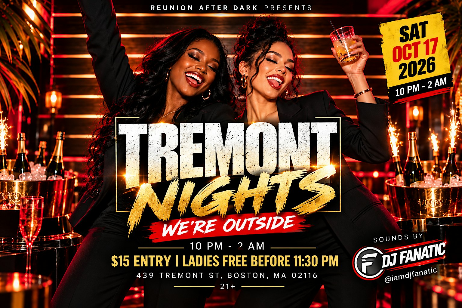 TREMONT NIGHTS AFROBEAT DJ FANATIC