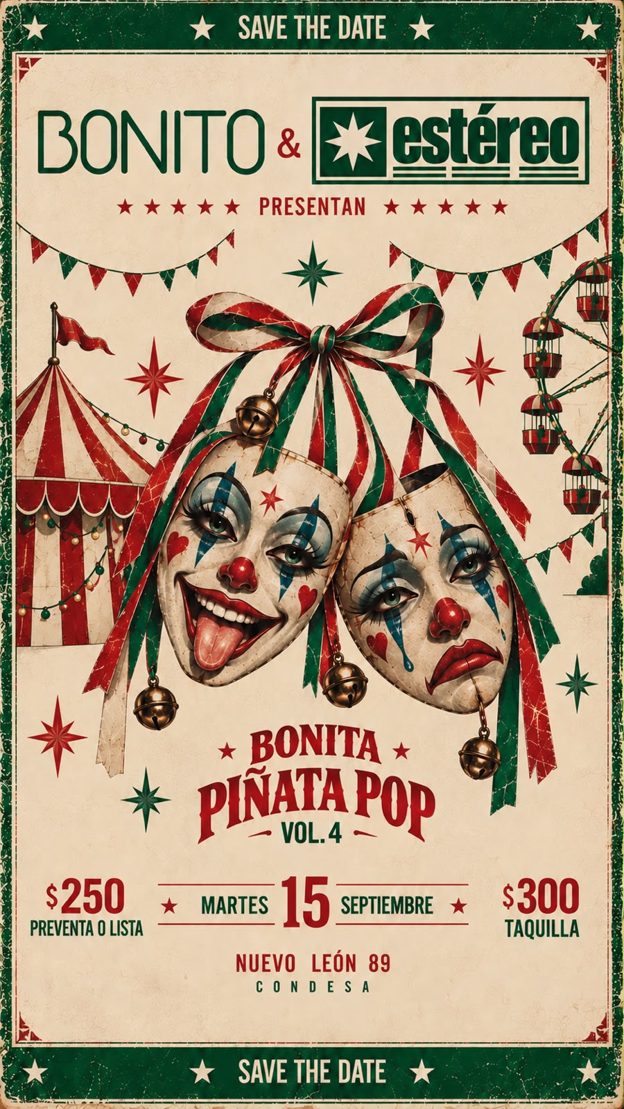 Bonita Piñata Pop x Estéreo & Bonito