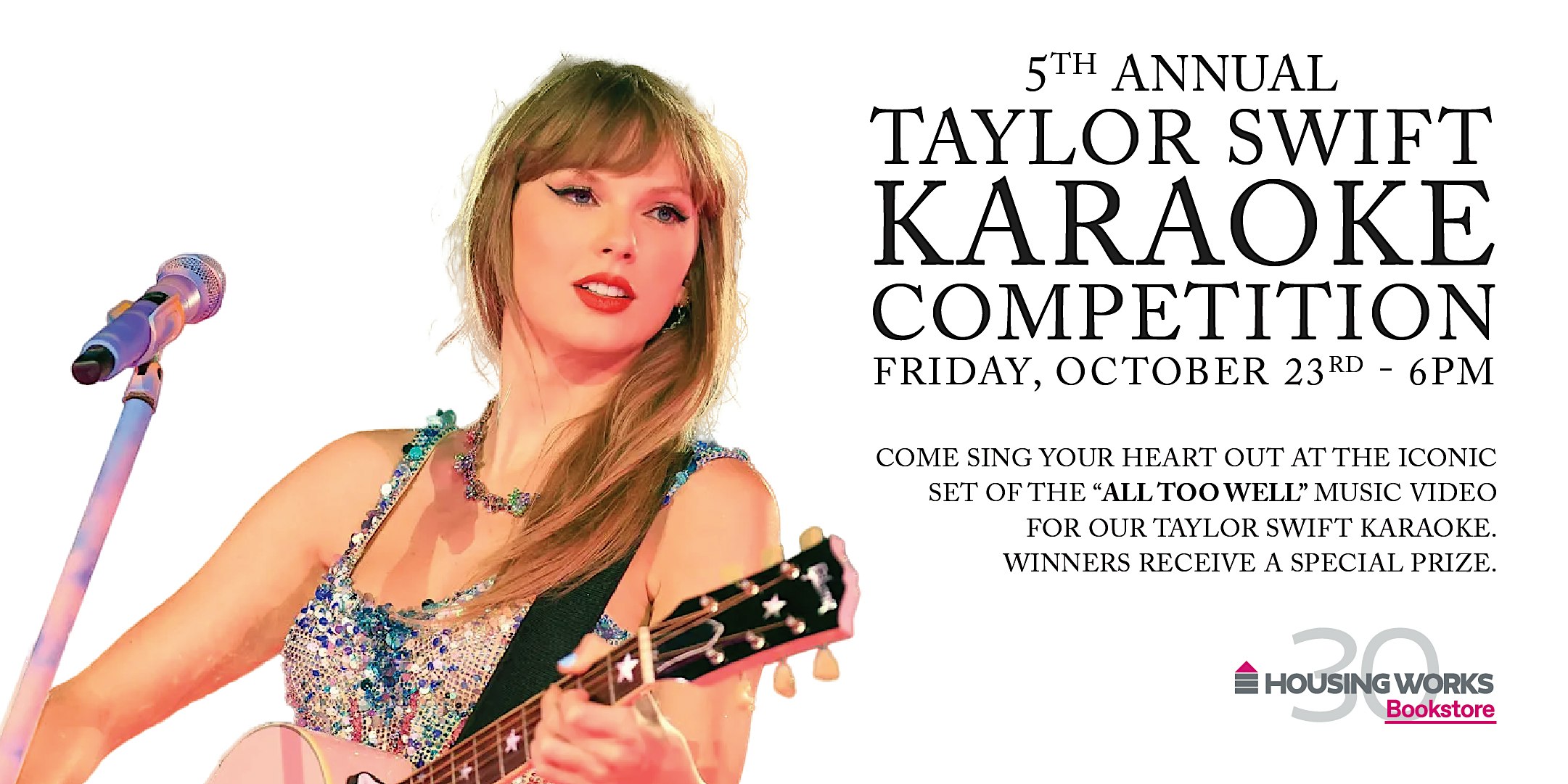 Housing Works Annual Taylor Swift Karaoke Competition