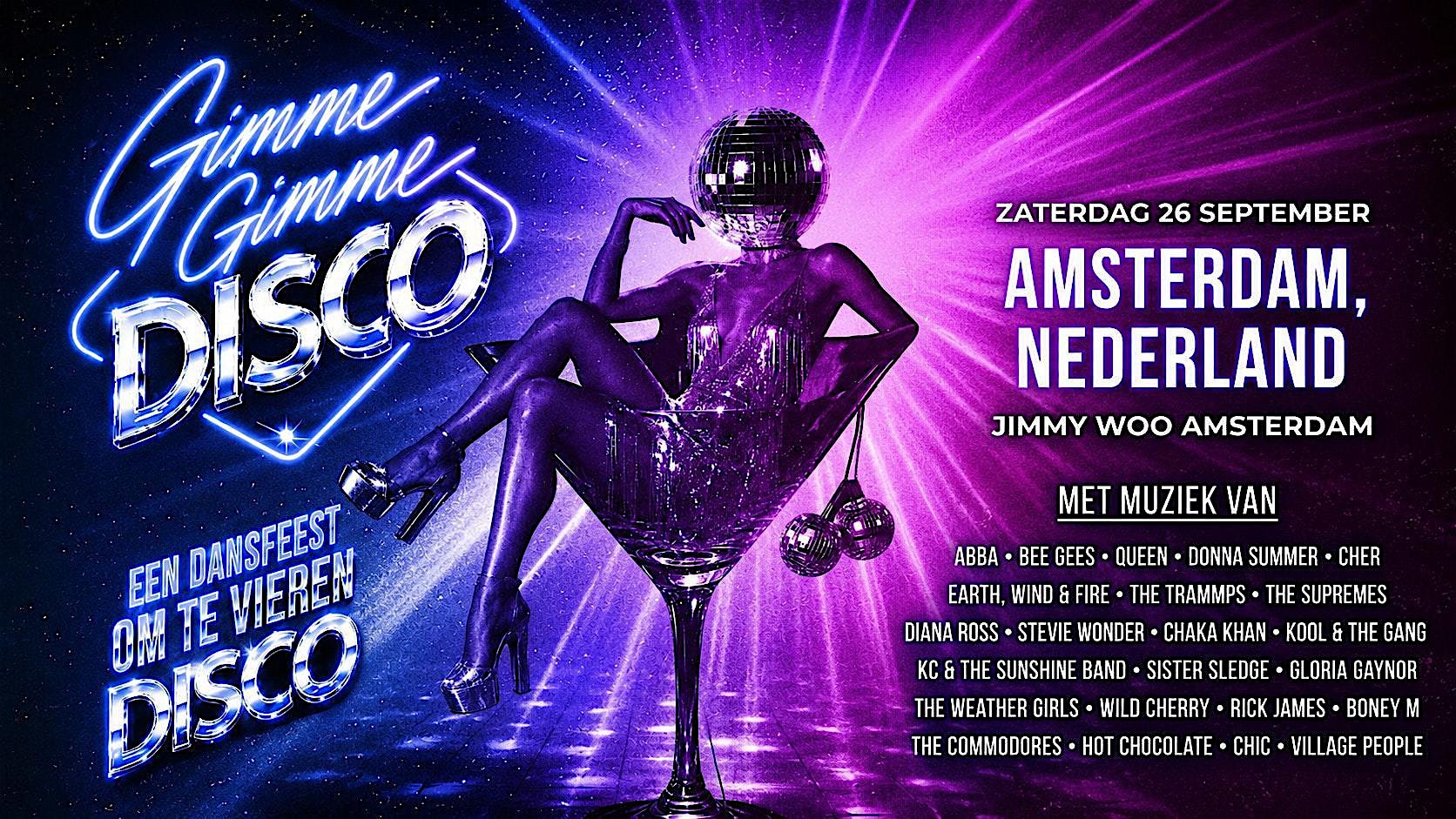 Gimme Gimme Disco at Jimmy Woo