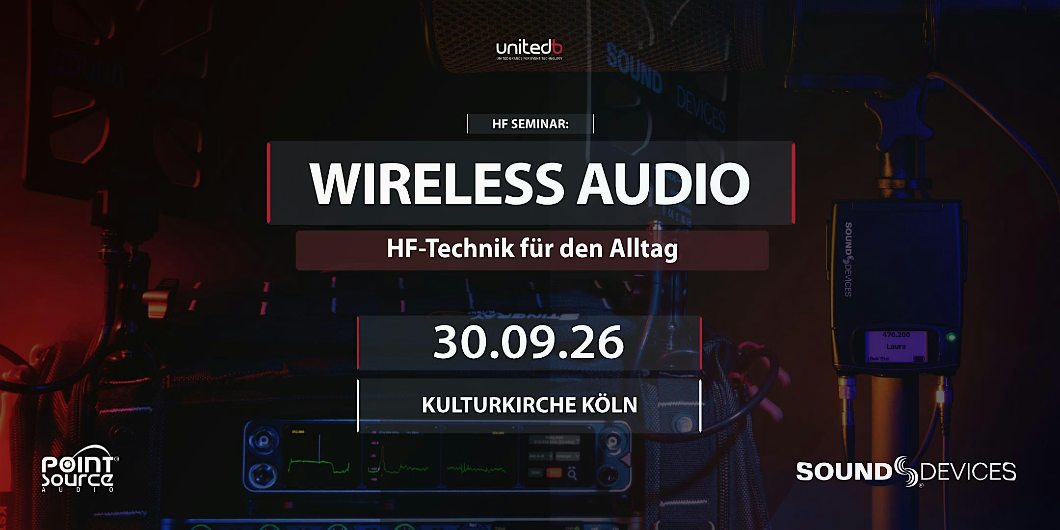 Wireless  Audio - HF-Technik für den Alltag