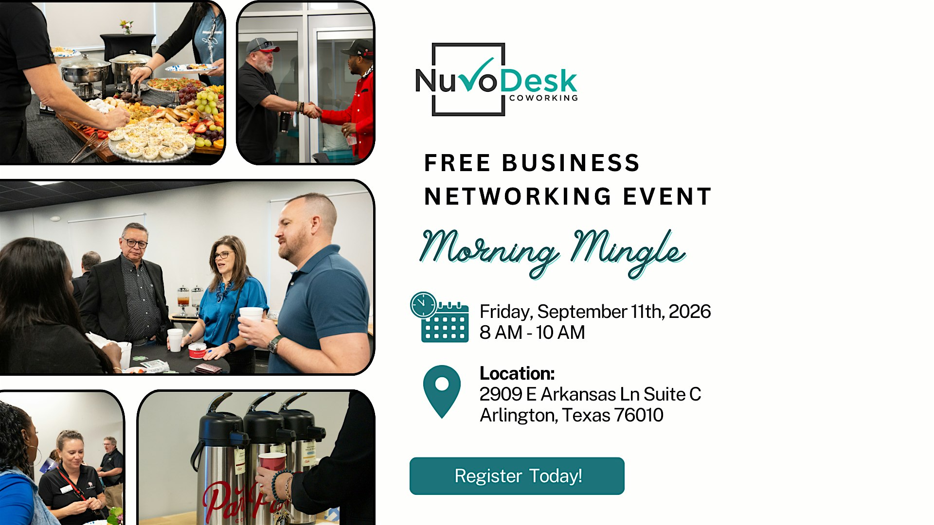 FREE Business Networking Event: Morning Mingle