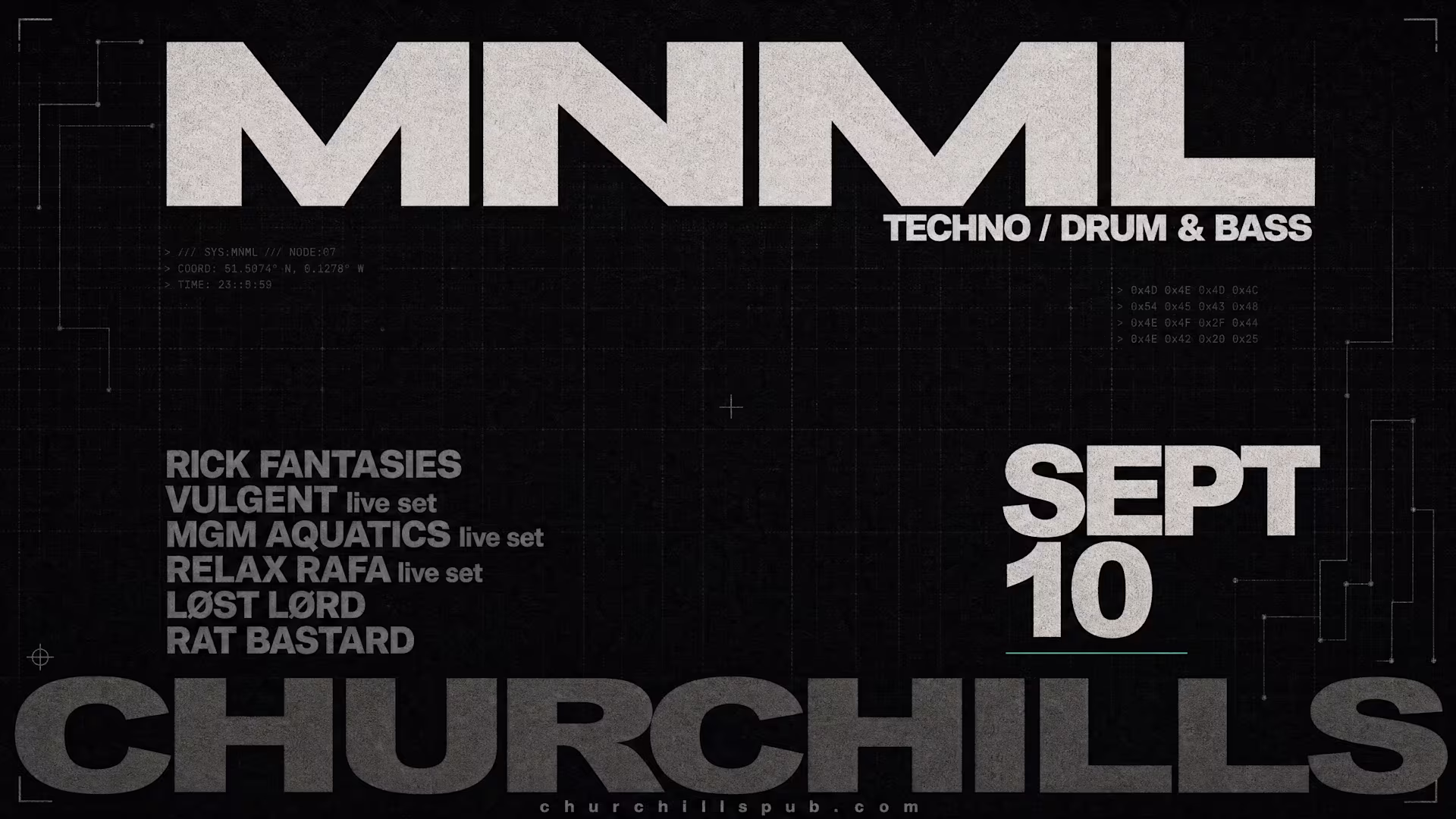 Mnml / Techno - Drum & Bass