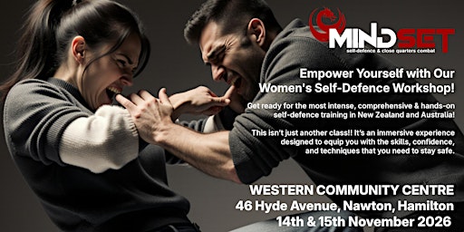 Women's MINDSET Weekend Self-Defence Workshop - Hamilton