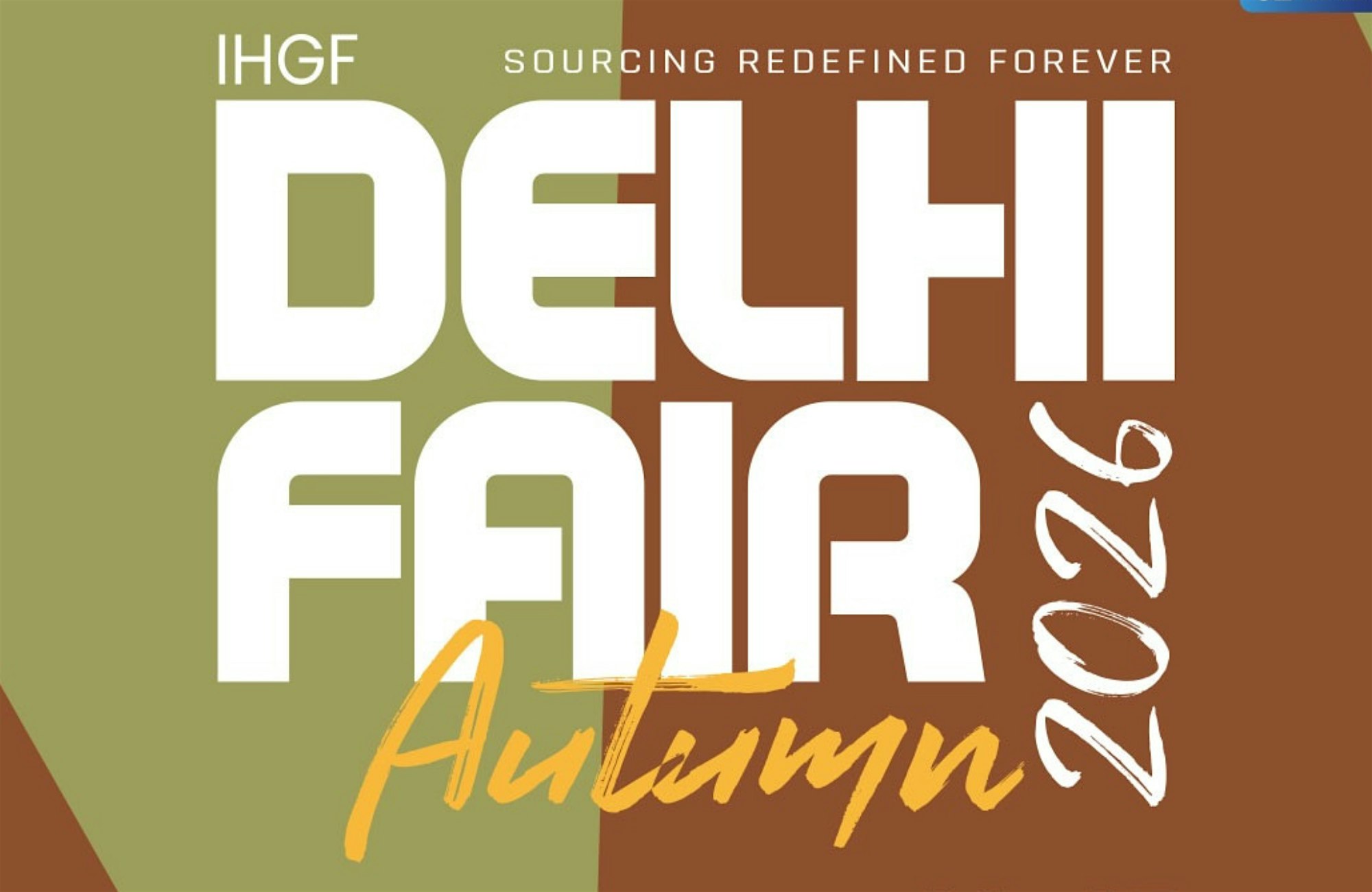 62nd IHGF Delhi Fair (Autumn) 2026 –  Premier Sourcing Destination