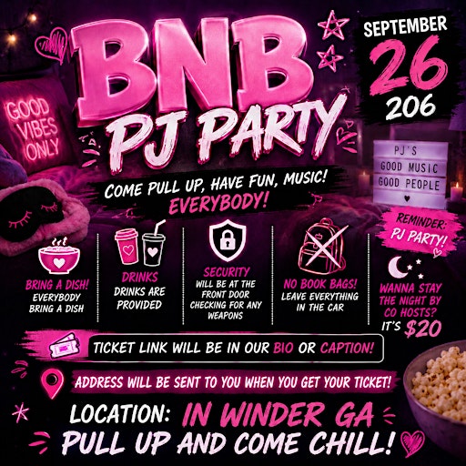 BNB PJ PARTY