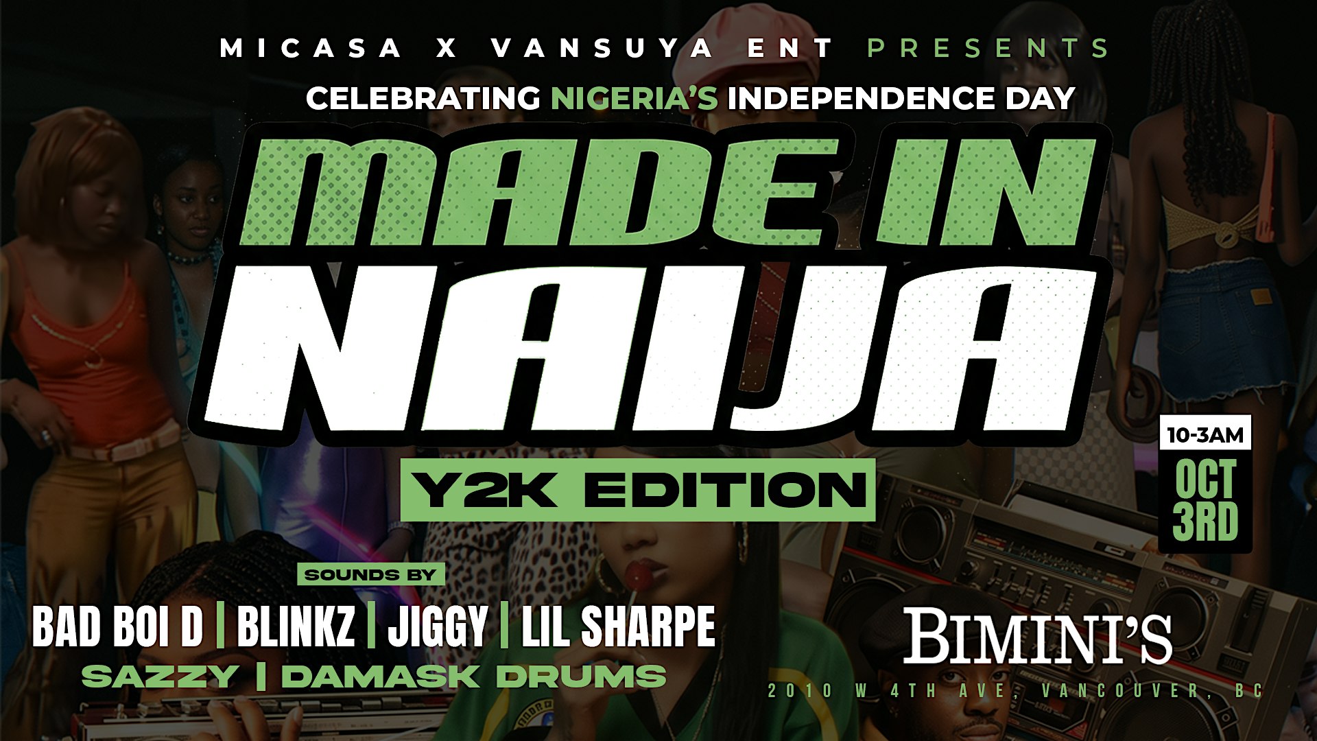 MADE IN NAIJA --------Nigeria's Independence Party- – Y2K EDITION