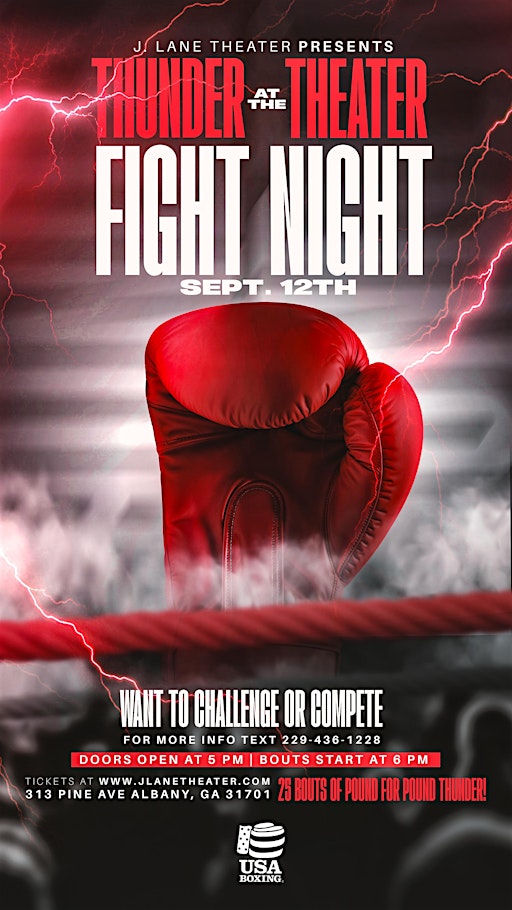 Thunder at the Theater- Fight Night