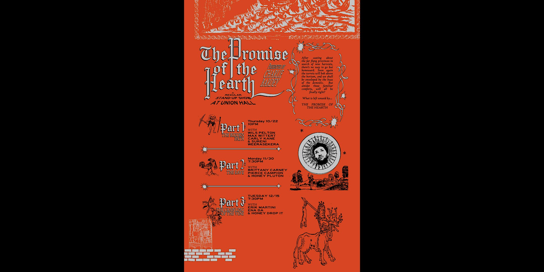 Charlie Bardey Presents THE PROMISE OF THE HEARTH  Part III