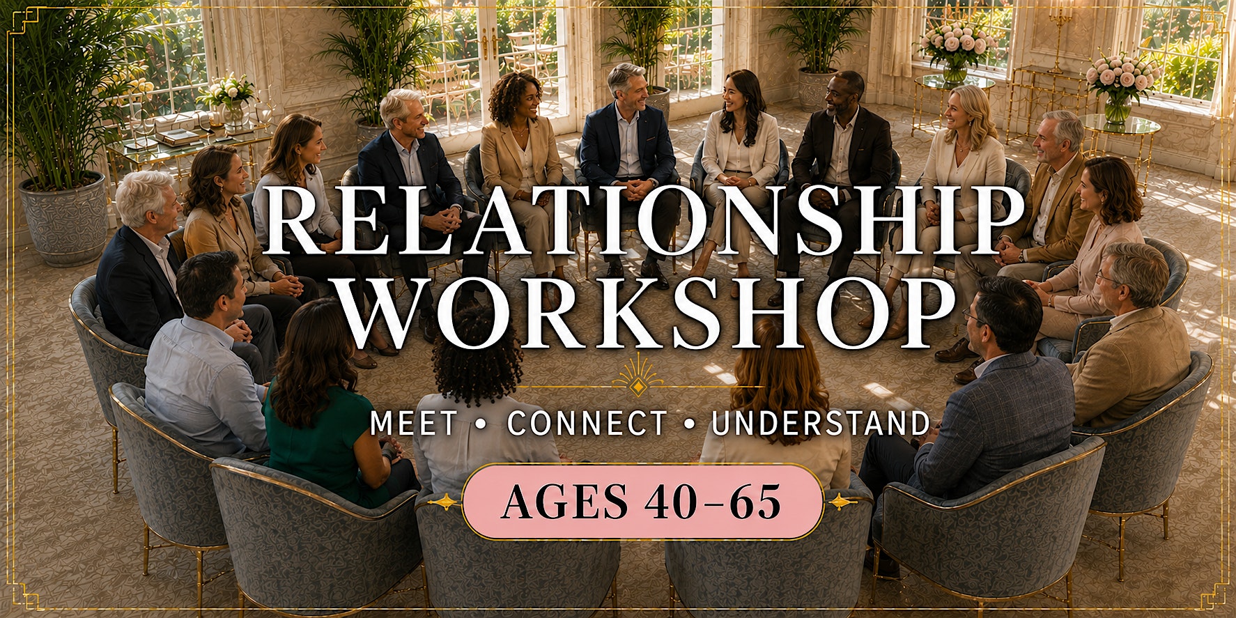 Relationship Workshop. Match & Mingle (Ages 40-65)
